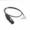 HangTon Audio Cable for ARRI Alexa 35 and Mini LF Camera Microphone Recorders, XLR 3-Pin To Right-Angle 6-Pin, 60cm