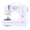 Высококачественная многофункциональная бытовая швейная машина, регулируемая 2-скоростная педаль со светодиодной подсветкой, 12 стежков