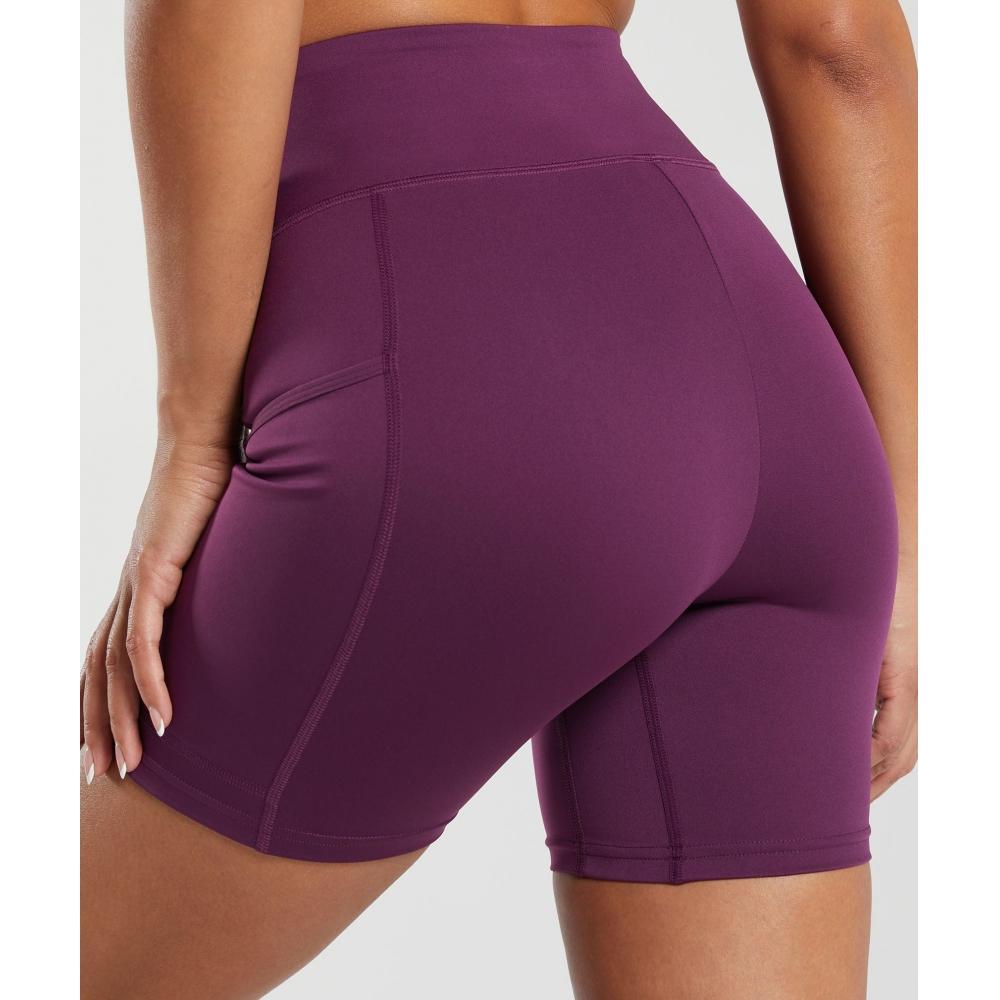 Gymshark Pocket Shorts Magenta Purple B4a8w Pbzr