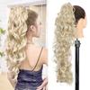 Claw Ponytail Long Curly Ponytail Extensions Synthetic Clip In Hair Extensions Elegant For Daily Use Hair Accessories