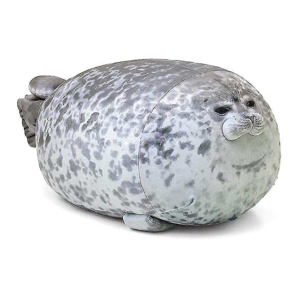 Plush Seal Pillow, Soft Cute Round Chubby Blob Throw Seal Plush Pillow