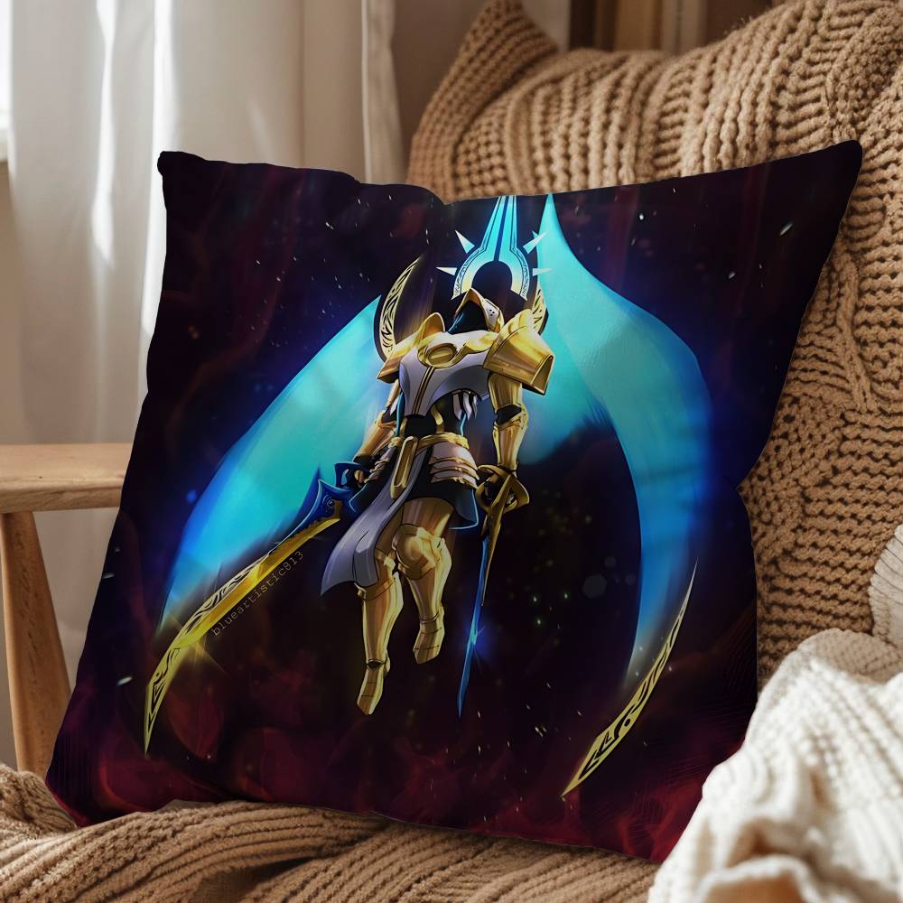 Game Gabriel V1 2 Ultrakill Pillow Case Sofa Living Room Bedroom Headboard Backrest Cushion Square Cushion Nap Time