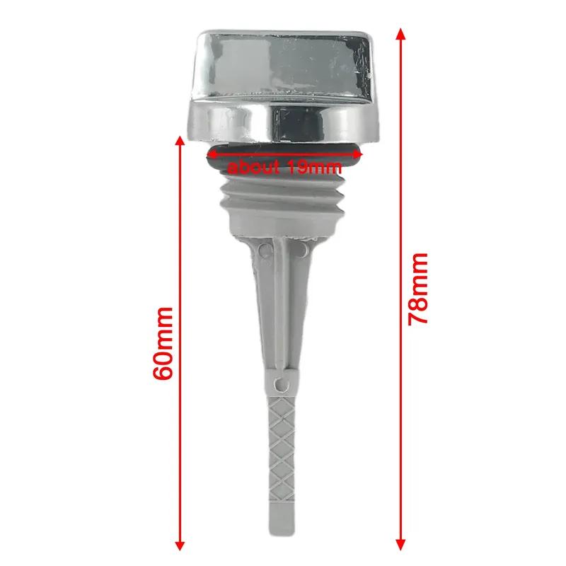 Motorcycle Short Oil Dipstick Engine Oil Dipstick Filler Cap Plug For 50cc 70cc 90cc 110cc 125cc Dirt Bike For ATV Quad Go Kart