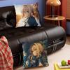 Violet-T Anime EvergardenS Pillow Case Removable Washable Cushion Cover – All-Season Soft Linen