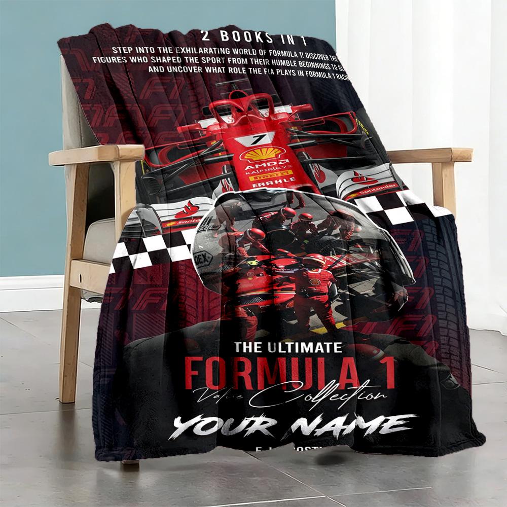 Marc Mrquez Personalized Name Blanket Multipurpose Personalized Blanket Soft Warm Cozy Great For Bed Home Decor Office Chair Four Seasons Universal