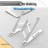 Laptop Stand with Cooling, Foldable Desktop Riser, Tablet Holder, Portable Adjustable Base