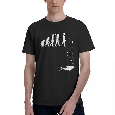Футболка Scuba Diving Evolution Футболки Подарки Мужские Женские Футболки Графические Одежда Y2K