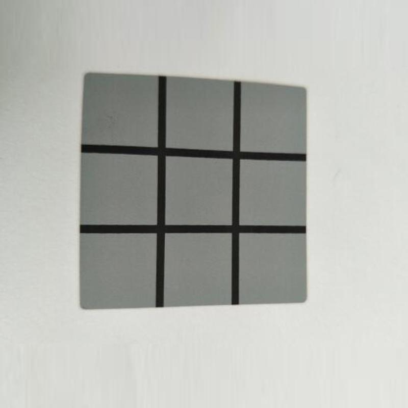 100pcs 46x46mm Sudoku Gray Silver Adhesive SCRATCH OFF Sticker DIY Manual Hand Made Scratched Stripe Card Film