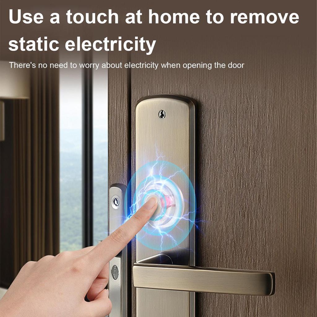 Car Door Bumpers Adhesive Slam Stopper Static Electricity Removal For RV Truck Tractor Trailer Automobile Vehicle Motorcycle