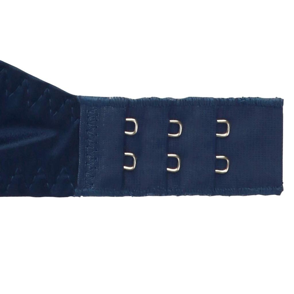 AMOSTYLE Daisy Shower Dream Bra Bra Shorts Set M008 E70M Size [AMOSTYLE] Non-Wired & (Navy)