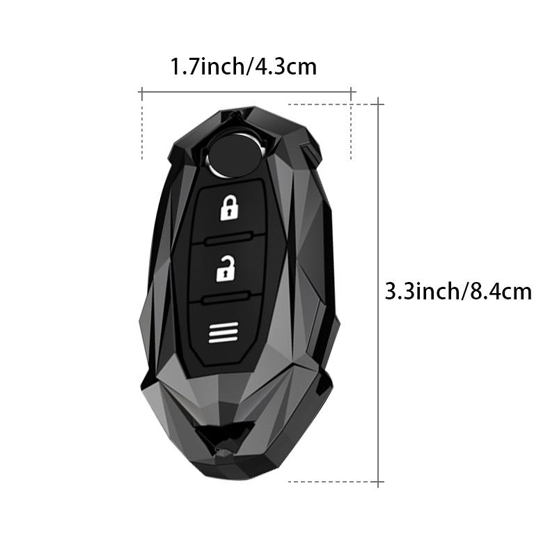 Подходит для чехла-кольца-цепочки для ключа автомобиля Nissan Versa Maxima Altima Rogue Armada Sentra Murano Для Infiniti Fx35 Qx60