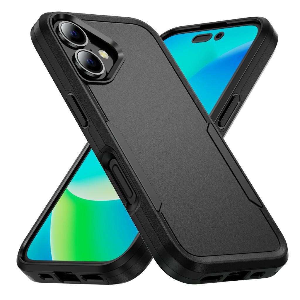 For iPhone 17 Case PC + TPU Military Grade Drop Protective Phone Cover