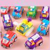 Simulation Mini Inertia Cartoon Fire Engine Children Toys For Babies And Toddlers