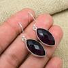 Wonderful Amethyst Gemstone Handmade 925 Sterling Silver Jewelry Earring
