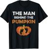 Pregnant Halloween Costume for Dad Expecting Lil Pumpkin T-Shirt