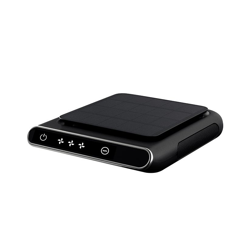 Беспроводной умный солнечный автомобильный очиститель воздуха с отрицательными ионами