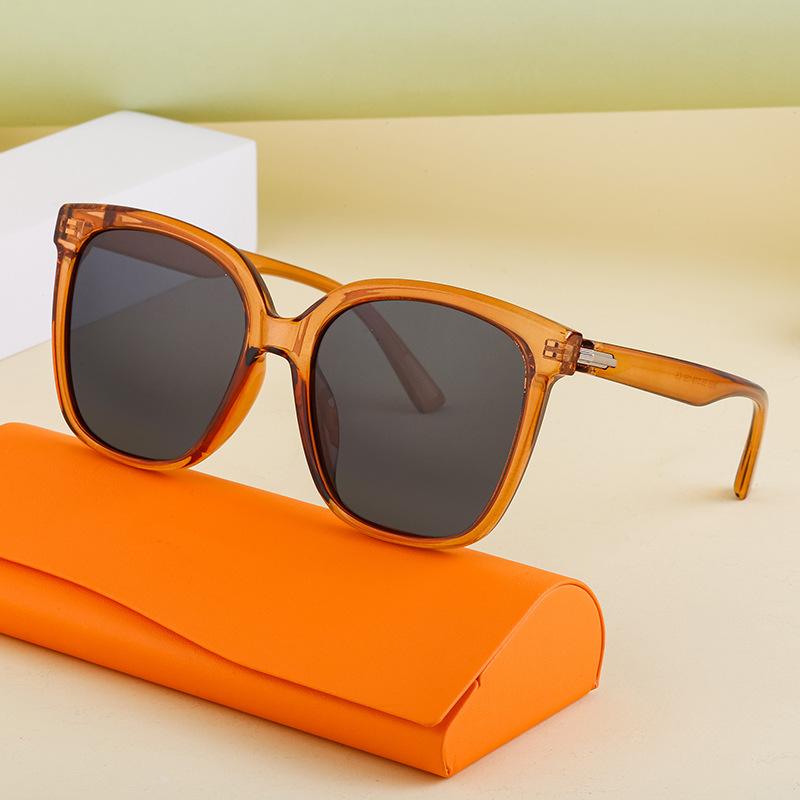 Поляризованные солнцезащитные очки, женские модные солнцезащитные очки с большой оправой, мужские модные очки для вождения на открытом воздухе