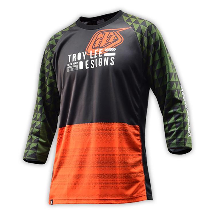 TLD downhill suit T-shirt bicycle riding suit off-road motorcycle suit long top moto racing suit sun protection running