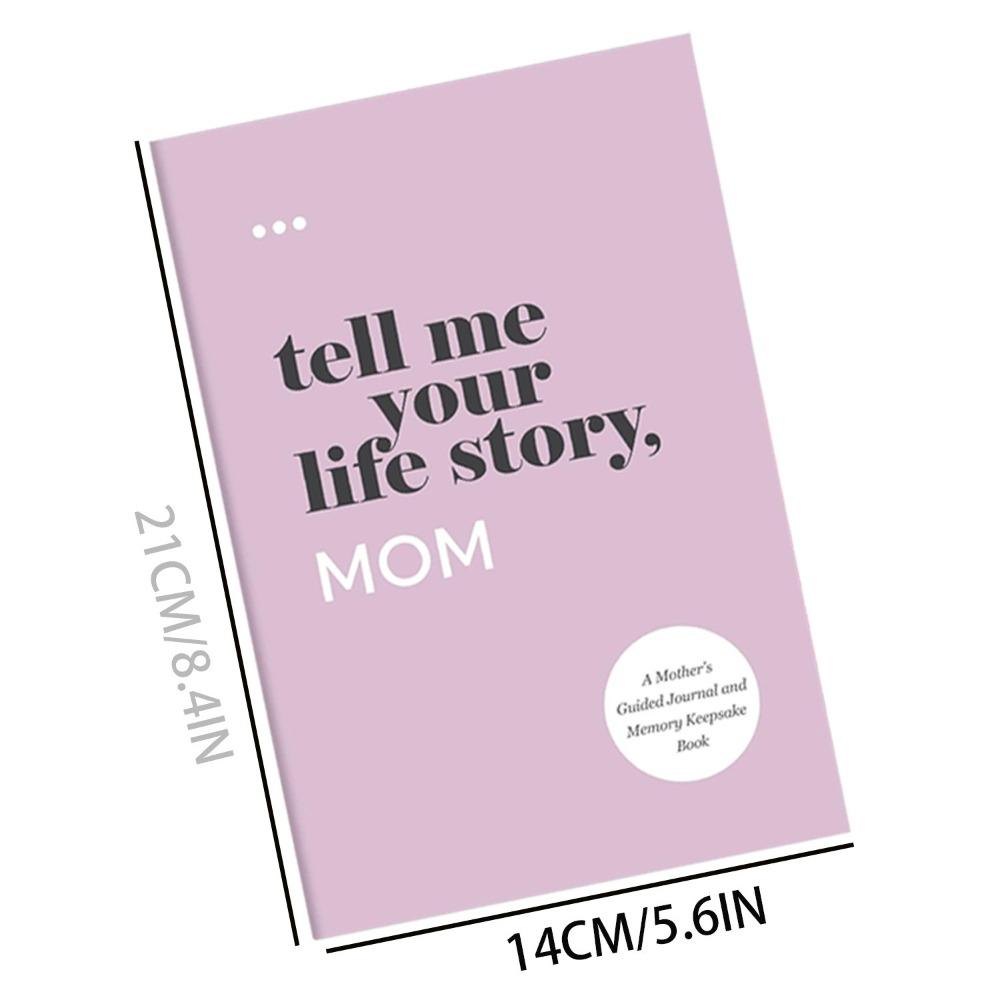 Leather I Want Hear Your Story Notebook To Share Their Life Mom's Memory Books