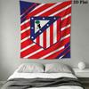 Atleti C Wall Hanging Printed Fabric Blanket Decorative Tapestries for Bedroom Living Room Home Decor