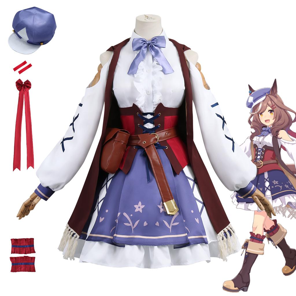 Uma Musume Pretty Derby cosplay costume and poetry drama see the light drill, new cosplay anime cosplay costume