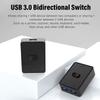 Plug and Play USB KVM Switch 2 in 1 Out/ 1 in 2 Out USB Switch Selector  Scanner