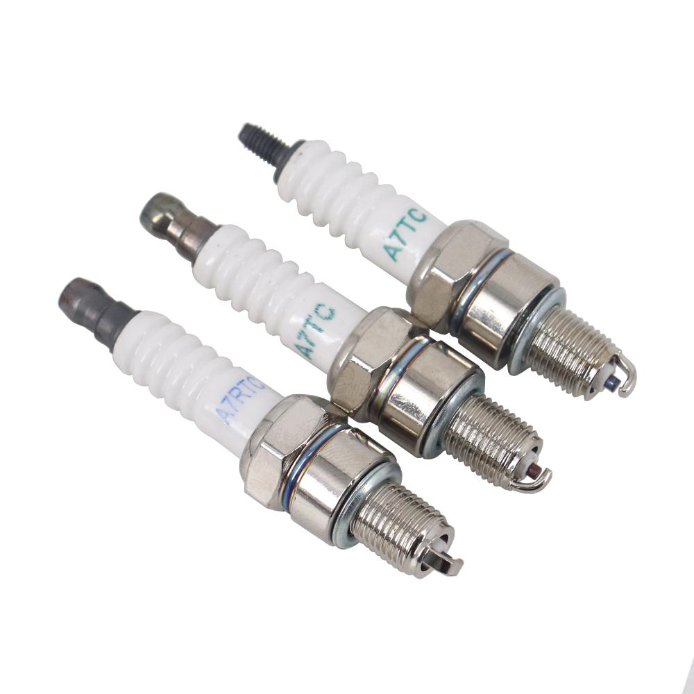 Motorcycle Spark Plug A7RTC A7TC For GY6 50cc 70cc 90cc 125cc 150cc Scooter ATV Quads Go Kart Dirt Bike Moped QMI157
