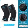 1 Pair Breathable Sport Knee Pads High Elastic Sport Knee Support Knee Braces  Fitness