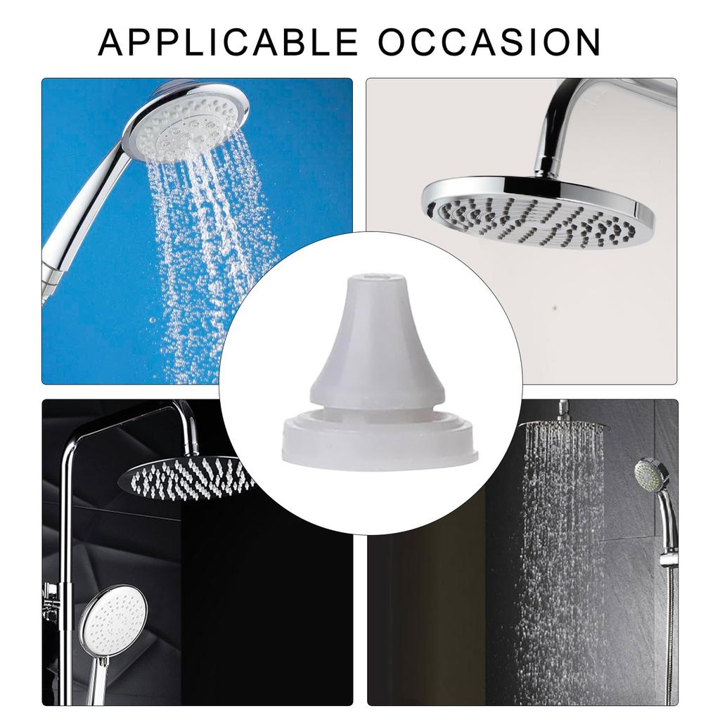 50 шт. сменные насадки для душа силиконовые сменные насадки для душа с отверстием для распыления, круглый наконечник, прочный