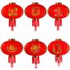 with Tassel Year of the Horse Lantern Red Chinese New Year Lantern  for Spring Festival Decoration