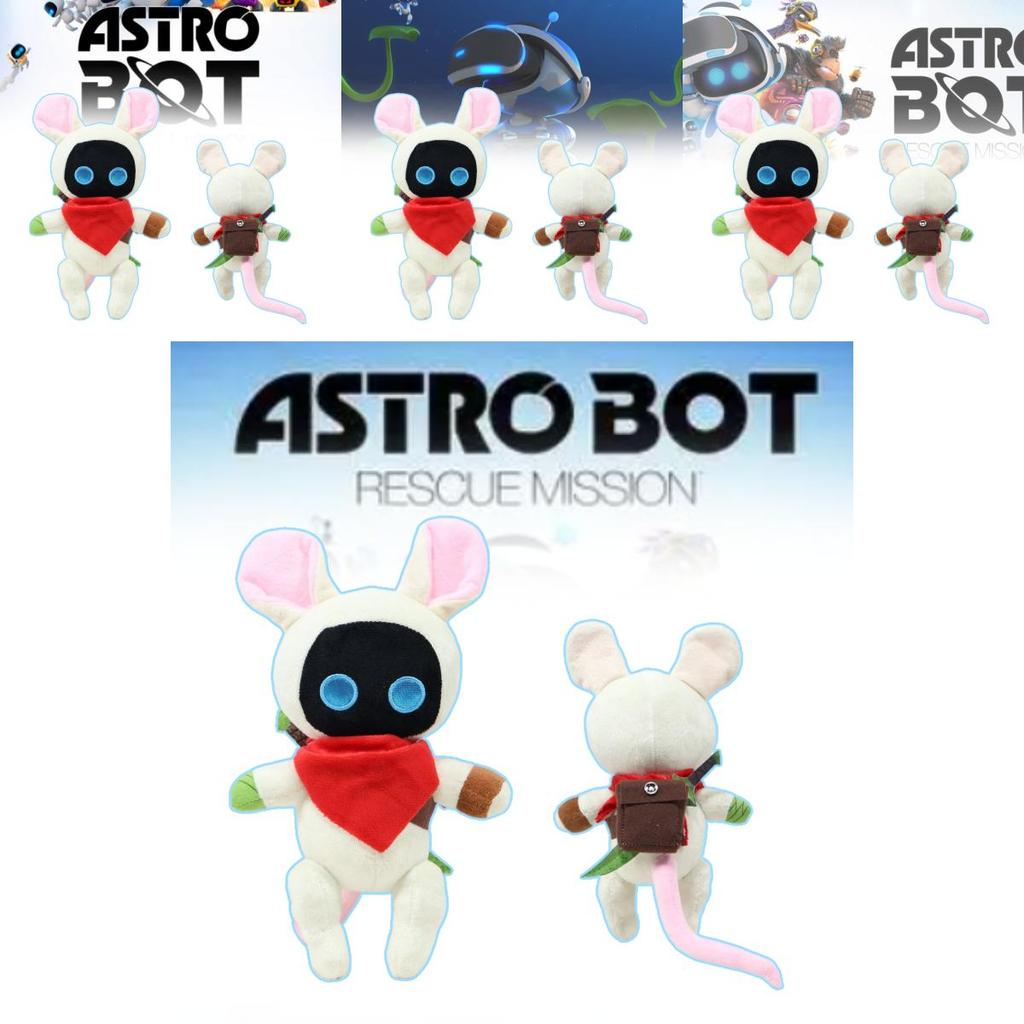 Очаровательная плюшевая кукла Astrobot для спасения, мягкая игрушка-кролик для детей и коллекционеров