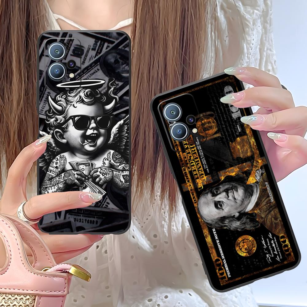 USD Dollar Matte TPU Mobile Phone Case for Huawei P60 P50 P40 P30 P20 P10 P9 P8 Pro Lite Plus Colorful Printing Cover