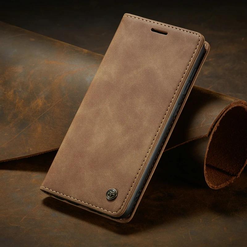 Магнитный кожаный чехол-бумажник с откидной крышкой для iPhone 16 Pro Max 15 14 13 11 12 Mini XS XR SE 2022 Plus, слоты для карт, подставка, книжка, чехол-обложка