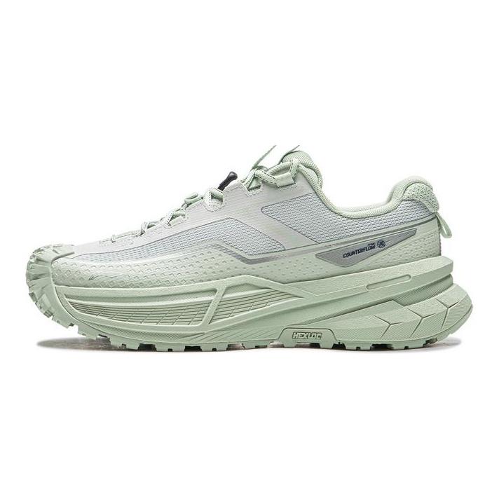 Li Ning Outdoor CF Tracing, Xingchuan 2 Поддержка Отражающие Амортизация Низкие Туристические Ботинки Женские AHTW014-3