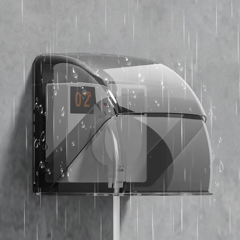 86 Тип Открытая розетка Защитная крышка Электрическая вилка для ванной комнаты Водонепроницаемая крышка Розетка Непромокаемая коробка Электроприборы