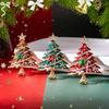 Christmas Tree Brooches for Women Men Enamel Gifts On Tree Plants Party Office Brooch Pin Christmas Gifts Jewelry Accessories