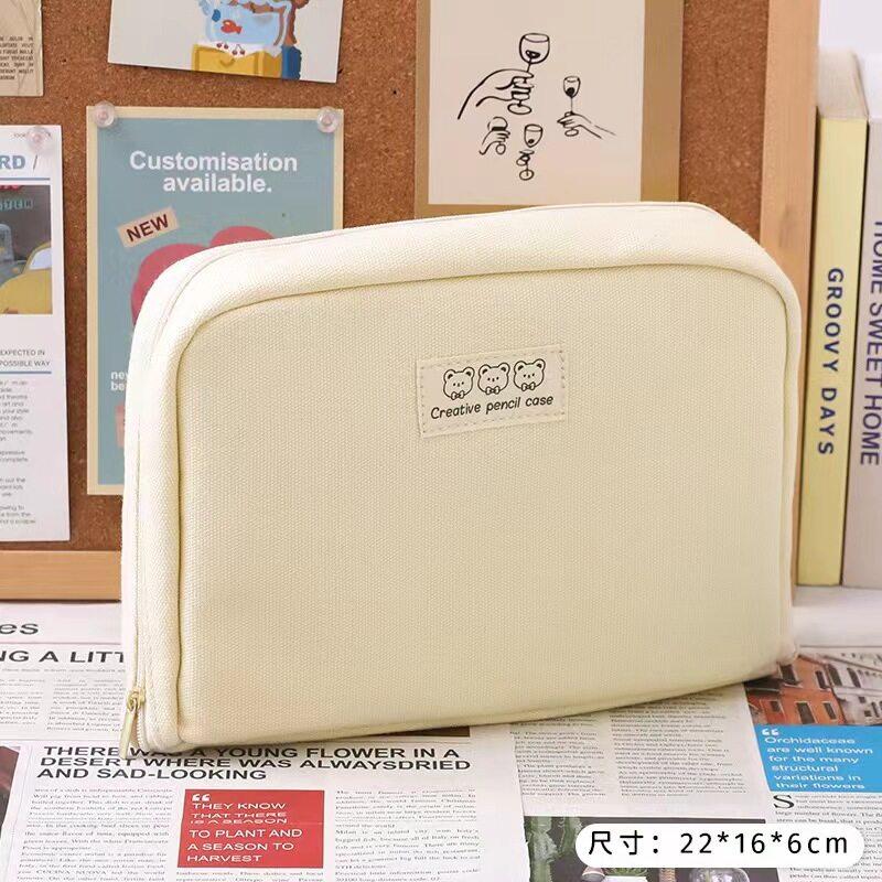 Сумка-карандаш большой емкости, канцелярский органайзер для карандашей, школьные канцелярские товары для девочек и мальчиков, чехол