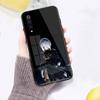 Милый чехол для телефона Nier Automata для Xiaomi 12 11T 10 9 Redmi Note 11 10 10S Pro Redmi 9 9A 8, черный стеклянный чехол из поликарбоната