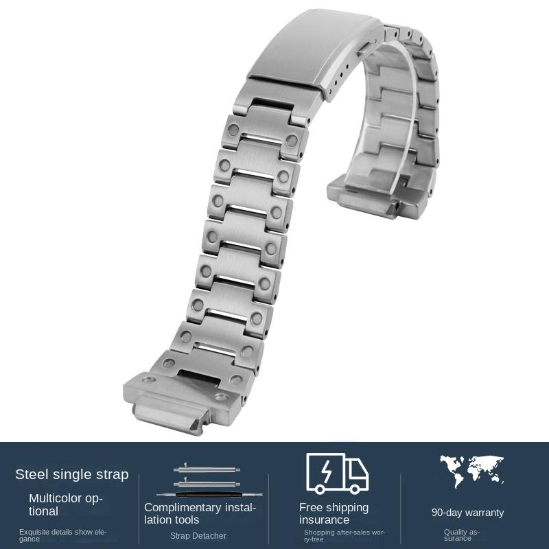 Аксессуары для часов Casio G-SHOCK GA-2100 Ремешок из нержавеющей стали металлический Корпус Безель GA2100 GA2110 GA-B2100 Модифицированный мужской Ремешок для часов