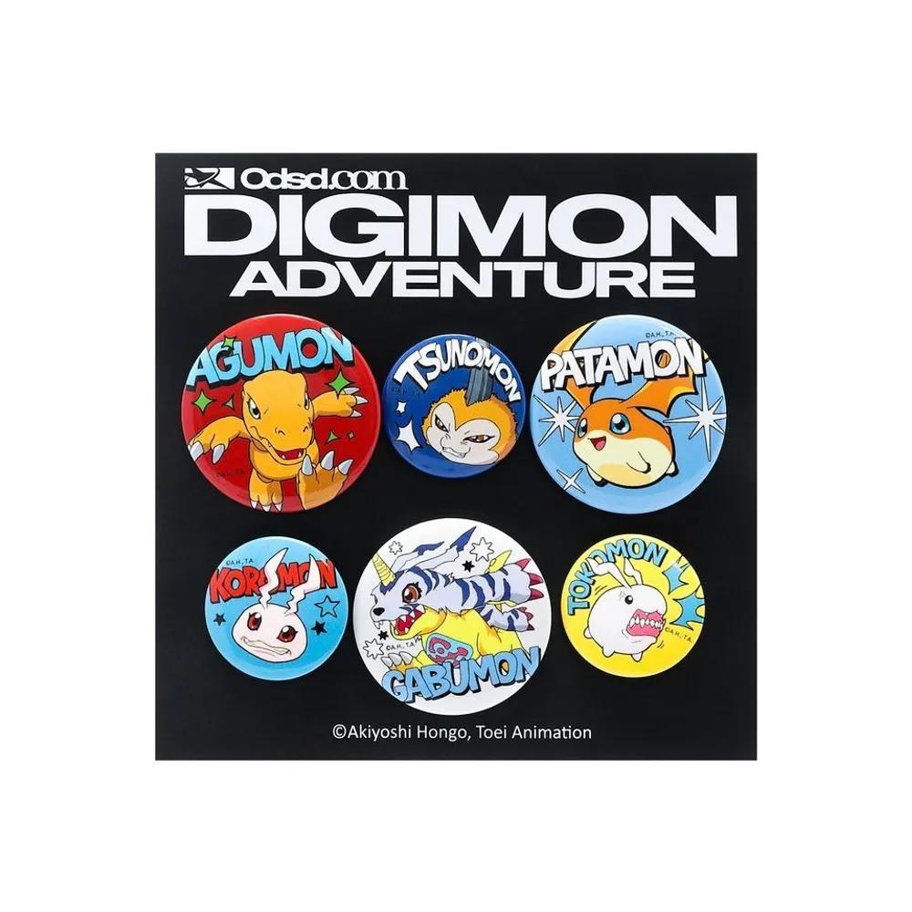 Набор значков Digimon Adventure 1013577