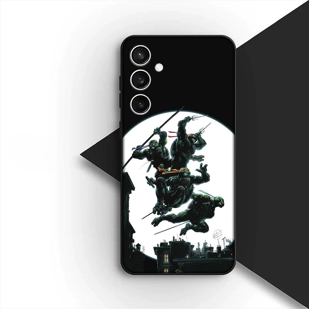 Phone Cover for Motorola Moto G86 G57 E14 E15 G14 G34 G35 G84 G24 A54 G15 Power E22 Soft Case Ninjas Anime T-Turtles Cartoon