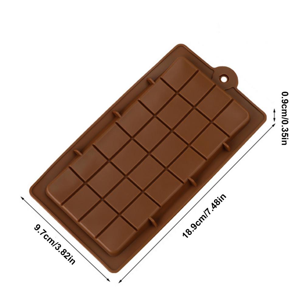 Шоколадные формы Формы для выпечки Формы для тортов Высококачественная Квадратная Экологичная Силиконовая форма Сделай сам Пищевой класс 24 Ячейки Инструменты для конфет