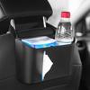 Автомобильный многофункциональный ящик для хранения салфеток, портативный, подвесной, для заднего сиденья автомобиля, бумажный пакет, место для стакана с водой, креативный органайзер для сиденья