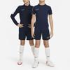 Nike Dri-FIT Academy 23 Свободные детские шорты средней посадки с напечатанным логотипом Детские шорты Obsidian DX5476-451