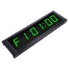 Digital Wall Clock 7   Color Timer Function 6 Digits Electric Wall Clock with Remote Control for Living Room Bedroom Kitchen  