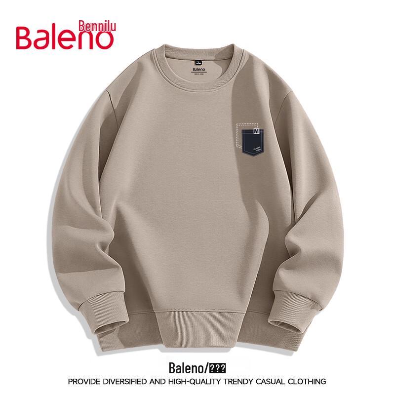 Baleno Men's High-Street Printed Crew Neck Sweatshirt