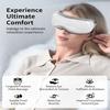 2026 Eye Massager with Heat & Compression 3 Heat Levels 5 Massage Modes Bluetooth Music Foldable Rechargeable Eye Mask for Relaxation Relieve Fatigue