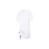 Puma Повседневное спортивное платье с вышитым логотипом и шнурком, с коротким рукавом, женские платья, белое 532632-02