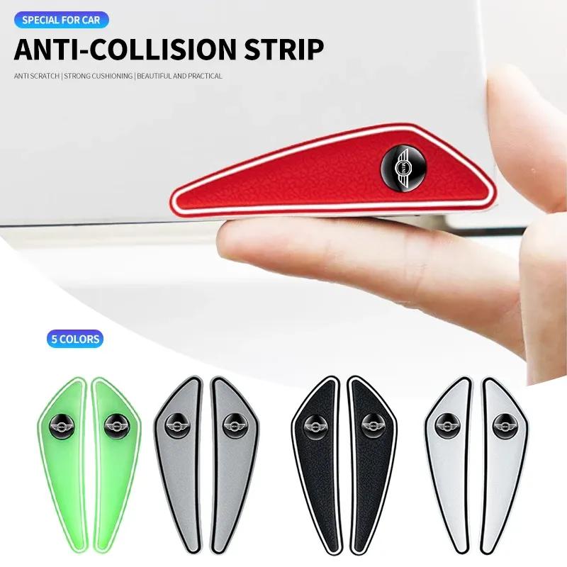 4pcs Car Body Bumper Antis-scratch Anti-collision Rubber Strips for BMW MINI WORKS One Cooper JCW R60 R59 R58 R57 R56 R55