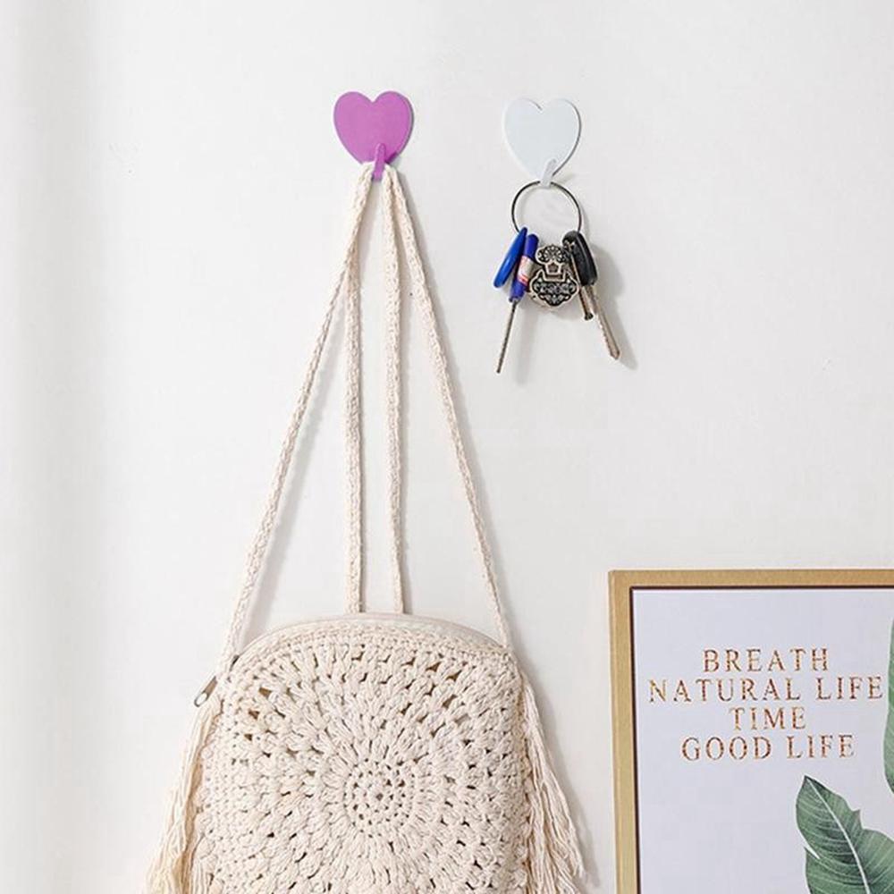 Keys Clothes Coat Hook Towel Decorative Hooks Bathroom Storage Hanger Kitchen Organizer Wall Hooks